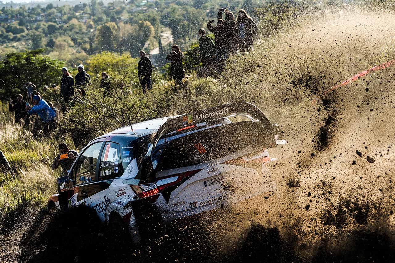2017WRC第5戦アルゼンティーナ ヤリ-マティ・ラトバラ（トヨタ・ヤリスWRC）