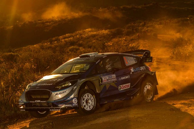 2017WRC第5戦アルゼンティーナ オット・タナク（フォード・フィエスタWRC）