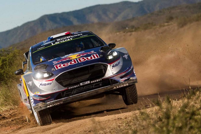 2017WRC第5戦アルゼンティーナ セバスチャン・オジエ（フォード・フィエスタWRC）