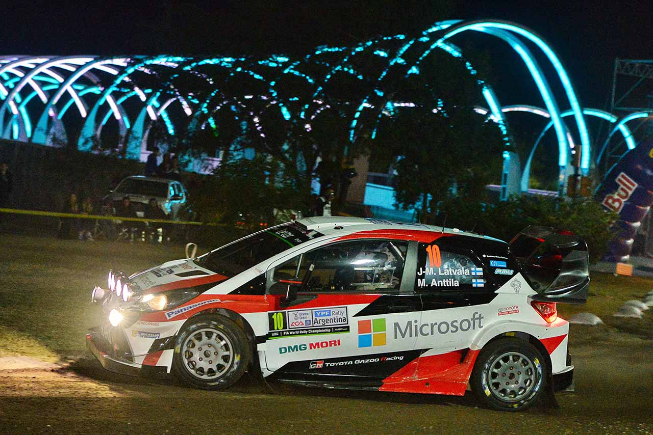 2017WRC第5戦アルゼンティーナ ヤリ-マティ・ラトバラ（トヨタ・ヤリスWRC）