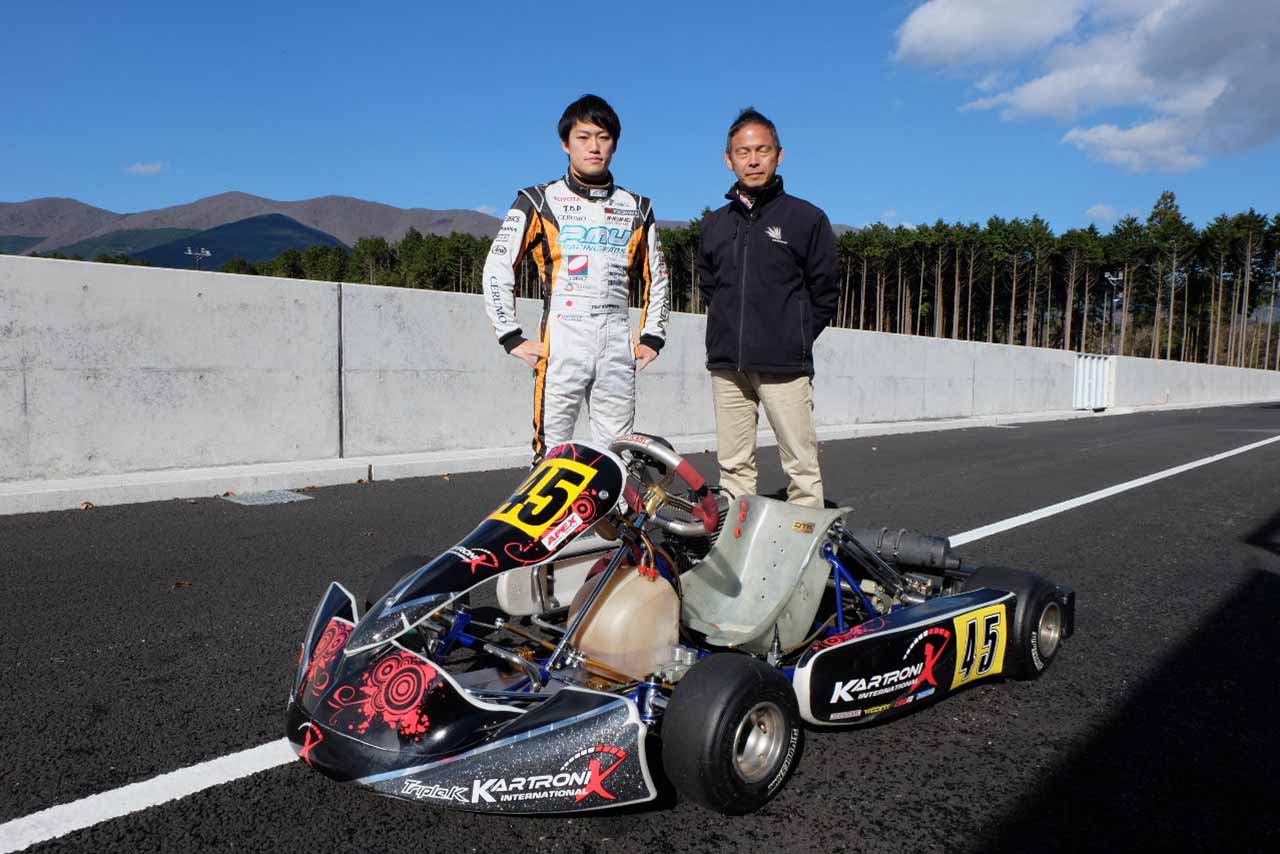 『レーシングカートテクニックDVD』では、国本選手が模範走行を披露、基礎から応用、さらに実戦ノウハウまで盛り込まれている