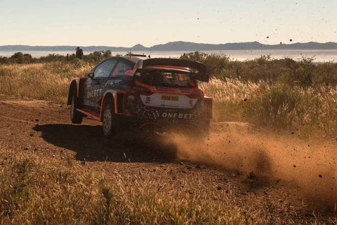 2017WRC第5戦アルゼンティーナ マッズ・オストベルグ（フォード・フィエスタWRC）