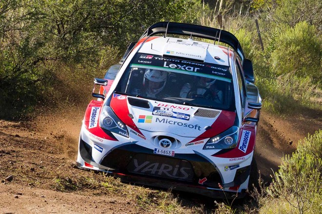 2017WRC第5戦アルゼンティーナ トヨタ・ヤリスWRC