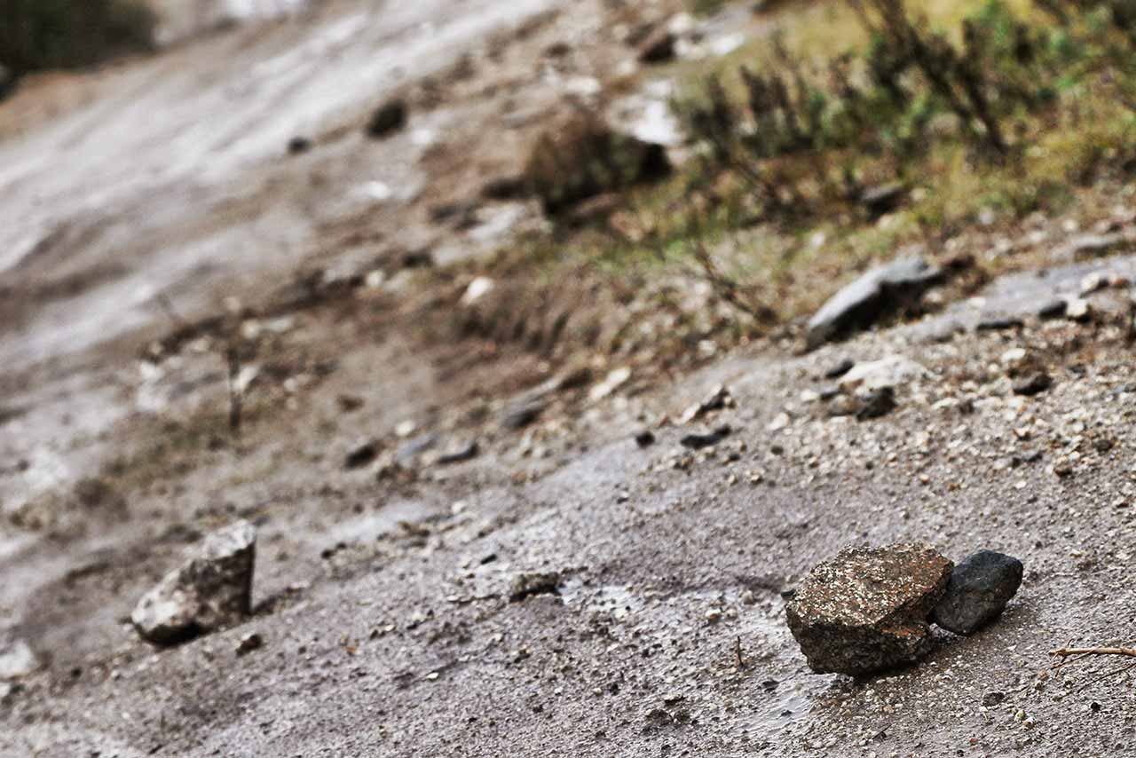 ラリー・アルゼンティーナの路面は石が多く転がり、シーズンでもっともタフだと言われている