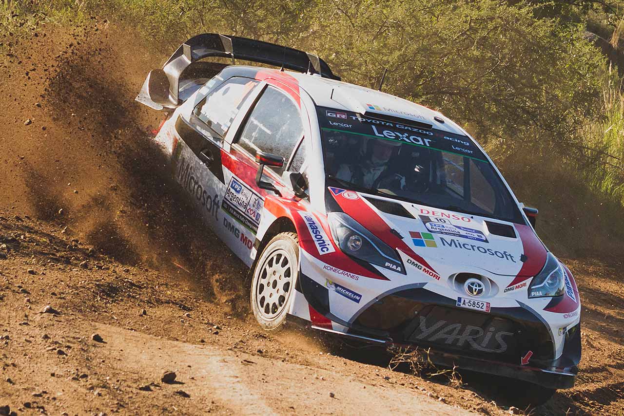 2017WRC第5戦アルゼンティーナ ヤリ-マティ・ラトバラ（トヨタ・ヤリスWRC）