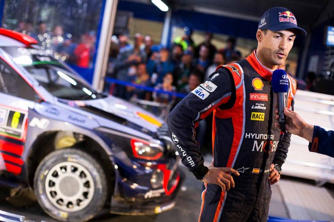 2017WRC第5戦アルゼンティーナ ダニ・ソルド（ヒュンダイi20クーペWRC）