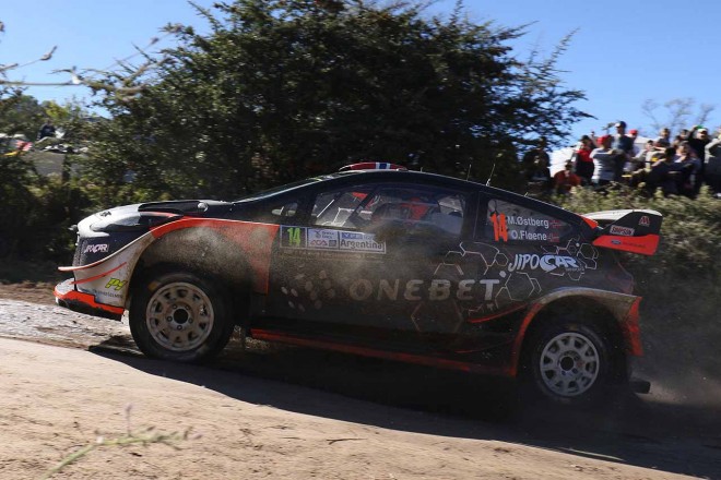 2017WRC第5戦アルゼンティーナ マッズ・オストベルグ（フォード・フィエスタWRC）
