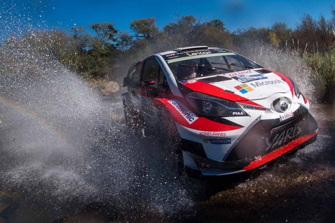 2017WRC第5戦アルゼンティーナ ヤリ-マティ・ラトバラ（トヨタ・ヤリスWRC）