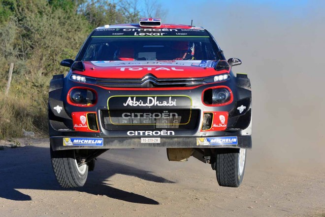 2017WRC第5戦アルゼンティーナ クリス・ミーク（シトロエンC3 WRC）