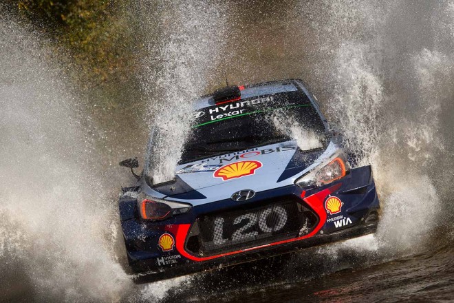 2017WRC第5戦アルゼンティーナ ダニ・ソルド（ヒュンダイi20クーペWRC）