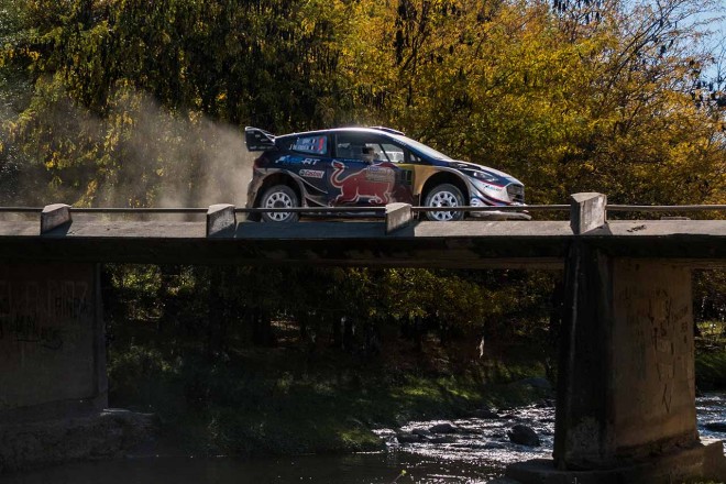2017WRC第5戦アルゼンティーナ セバスチャン・オジエ（フォード・フィエスタWRC）