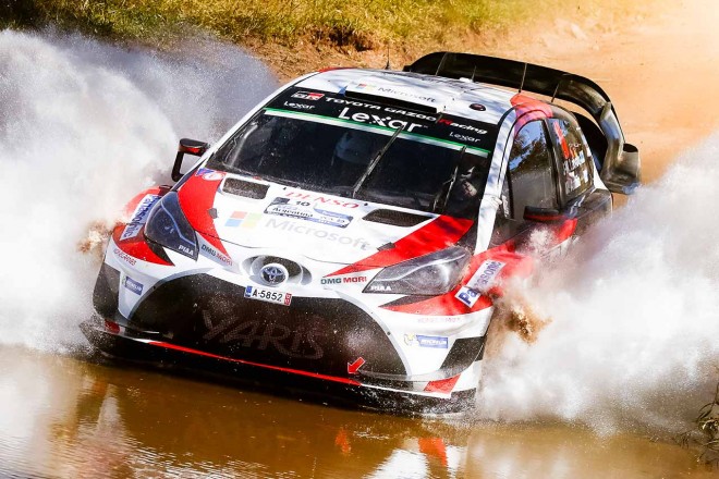 2017WRC第5戦アルゼンティーナ ヤリ-マティ・ラトバラ（トヨタ・ヤリスWRC）