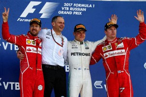 2017年F1第4戦ロシアGP決勝 バルテリ・ボッタスがF1初優勝