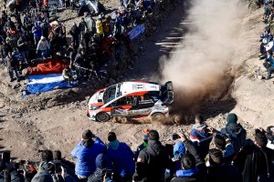 2017WRC第5戦アルゼンティーナ ユホ・ハンニネン（トヨタ・ヤリスWRC）