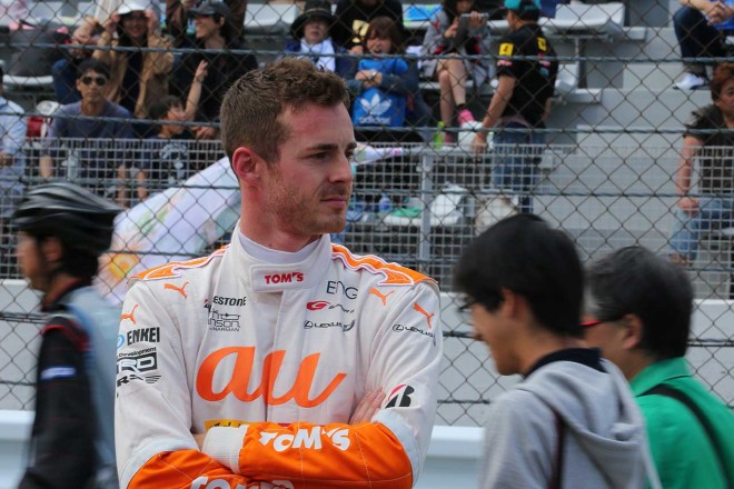 2017スーパーGT第2戦富士 ジェームス・ロシター（au TOM'S LC500）