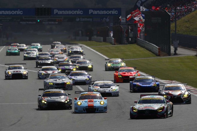 2017スーパーGT第2戦富士 GT300決勝スタート