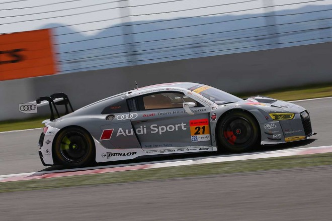 2017スーパーGT第2戦富士 Hitotsuyama Audi R8 LMS