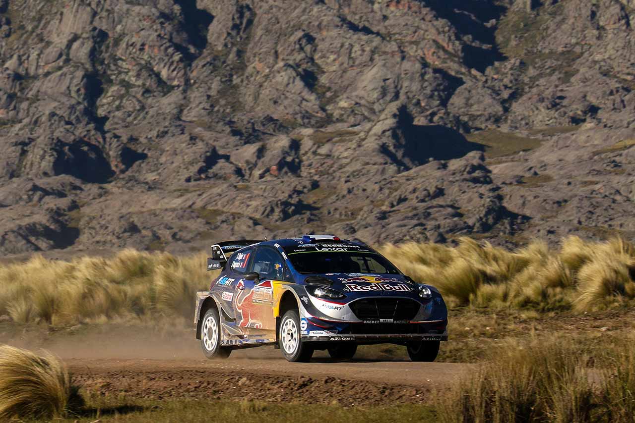2017WRC第5戦アルゼンティーナ セバスチャン・オジエ（フォード・フィエスタWRC）