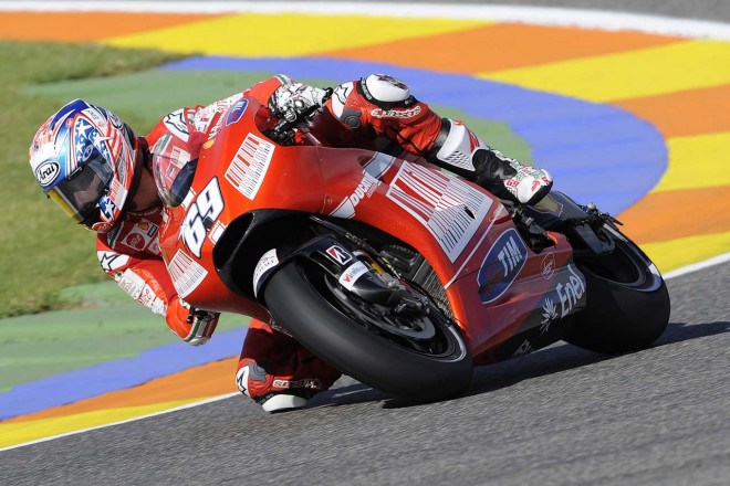 ドゥカティでのニッキー・ヘイデンの走り