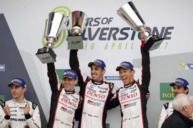 2017WEC第1戦シルバーストンを制したのはトヨタ8号車TS050ハイブリッドだった