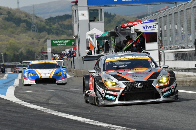 2017スーパーGT第2戦富士 JMS P.MU LMcorsa RC F GT3