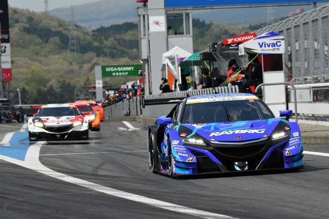 2017スーパーGT第2戦富士 RAYBRIG NSX-GT