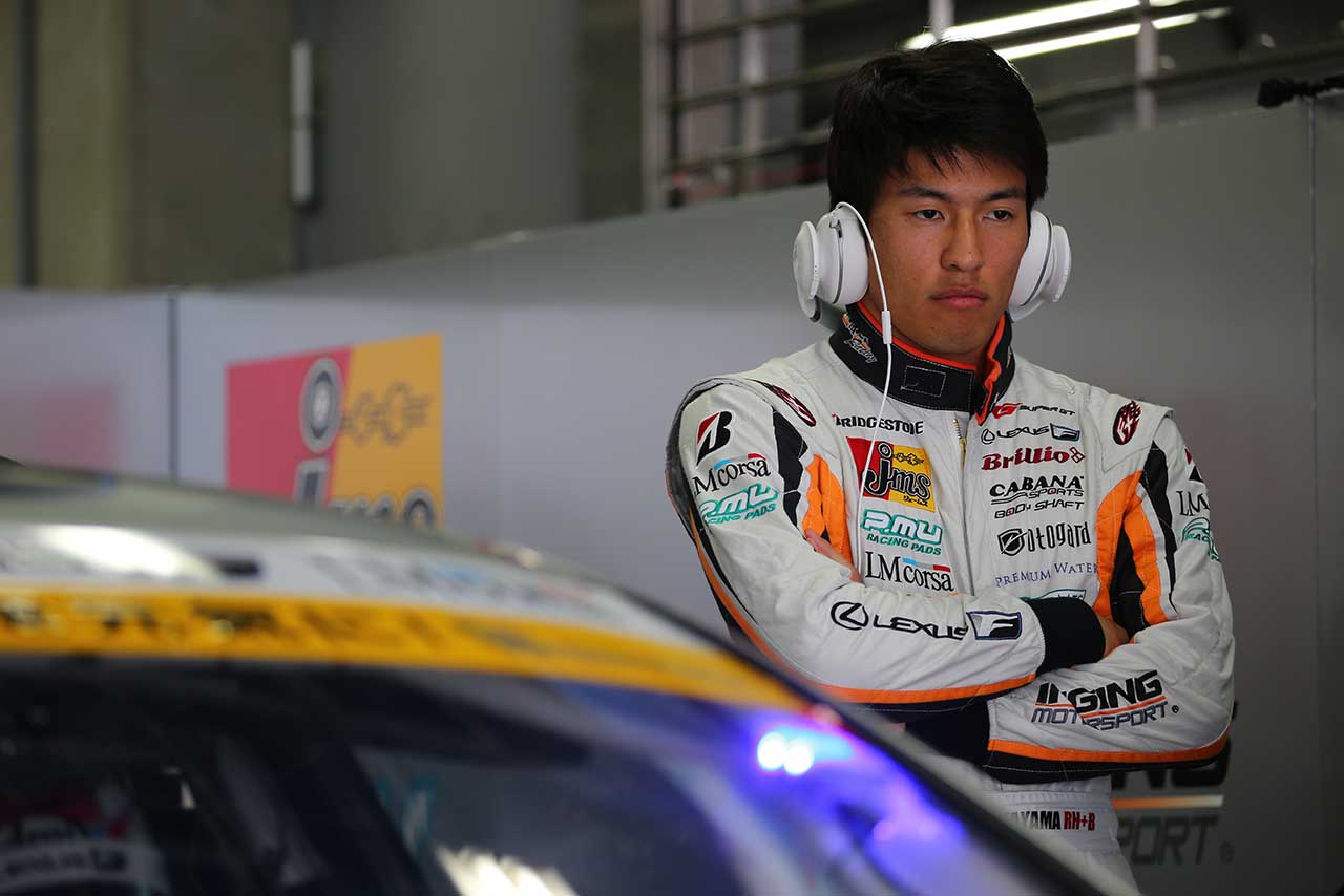 2017スーパーGT第2戦富士 中山雄一（JMS P.MU LMcorsa RC F GT3）