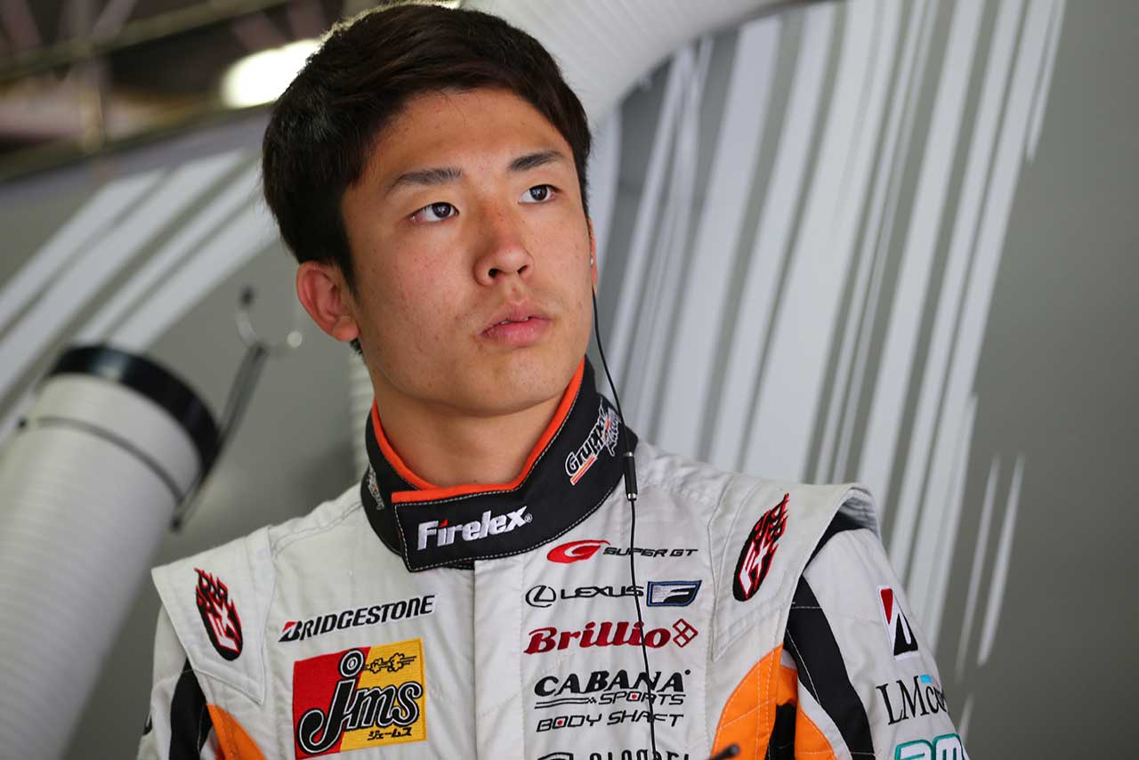 2017スーパーGT第2戦富士 坪井翔（JMS P.MU LMcorsa RC F GT3）