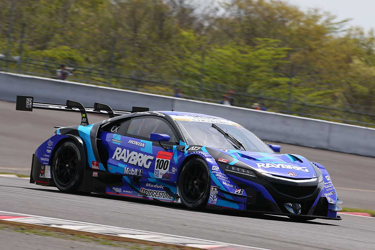 2017スーパーGT第2戦富士 RAYBRIG NSX-GT