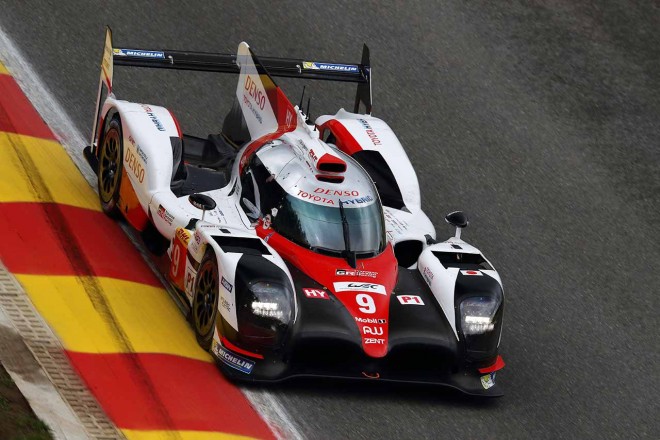 9号車トヨタTS050ハイブリッド