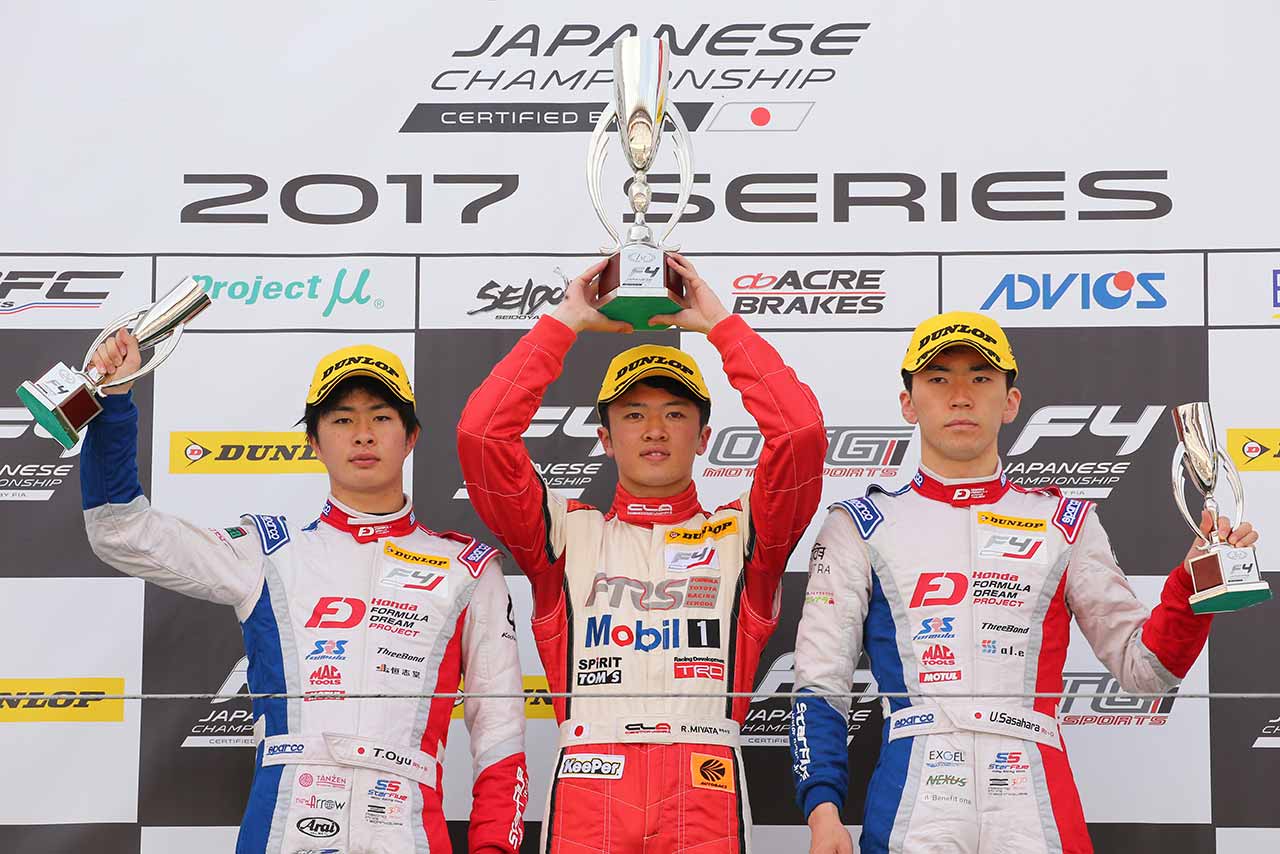 【順位結果】FIA-F4選手権 第4戦富士 決勝