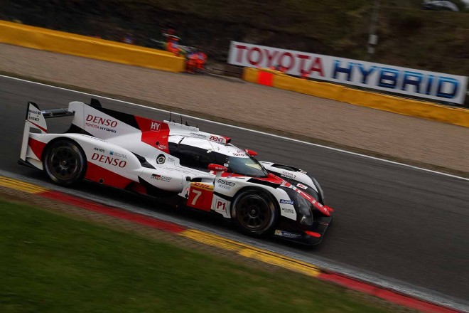 2017WEC第2戦スパ 7号車トヨタTS050ハイブリッド