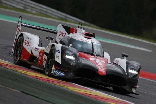 2017WEC第2戦スパ 9号車トヨタTS050ハイブリッド