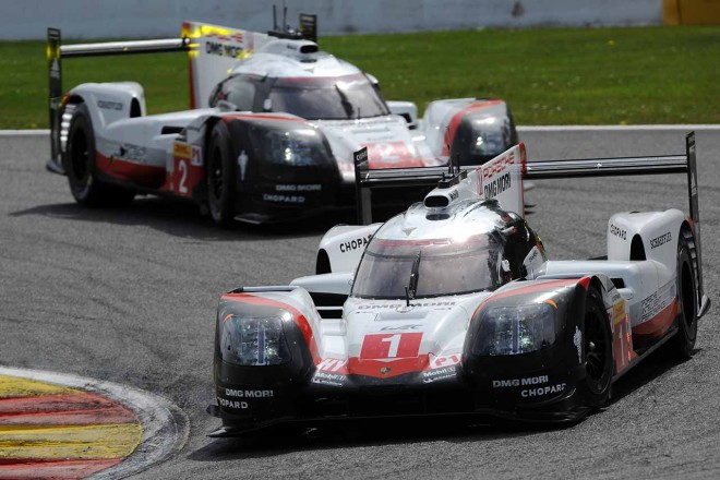 2017WEC第2戦スパ ポルシェ919ハイブリッド