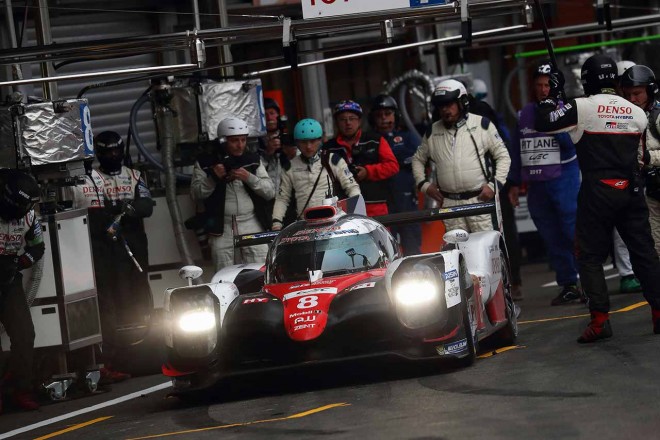 2017WEC第2戦スパ 8号車トヨタTS050ハイブリッド