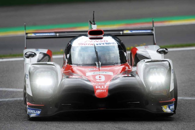 2017WEC第2戦スパ 9号車トヨタTS050ハイブリッド