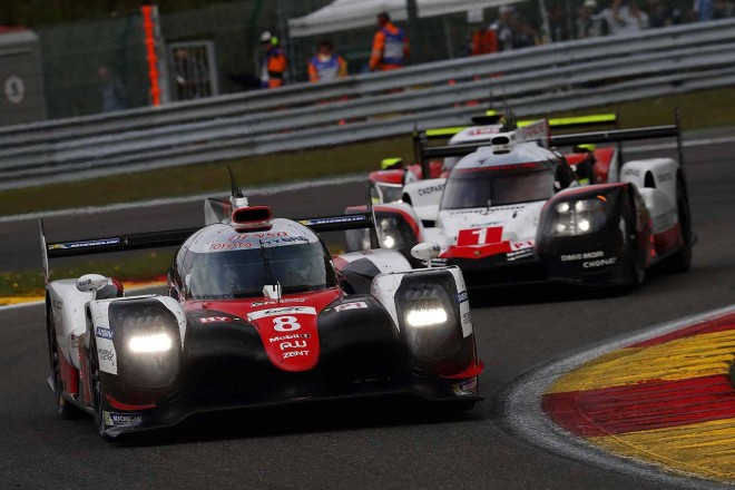 2017WEC第2戦スパ 8号車トヨタTS050ハイブリッド