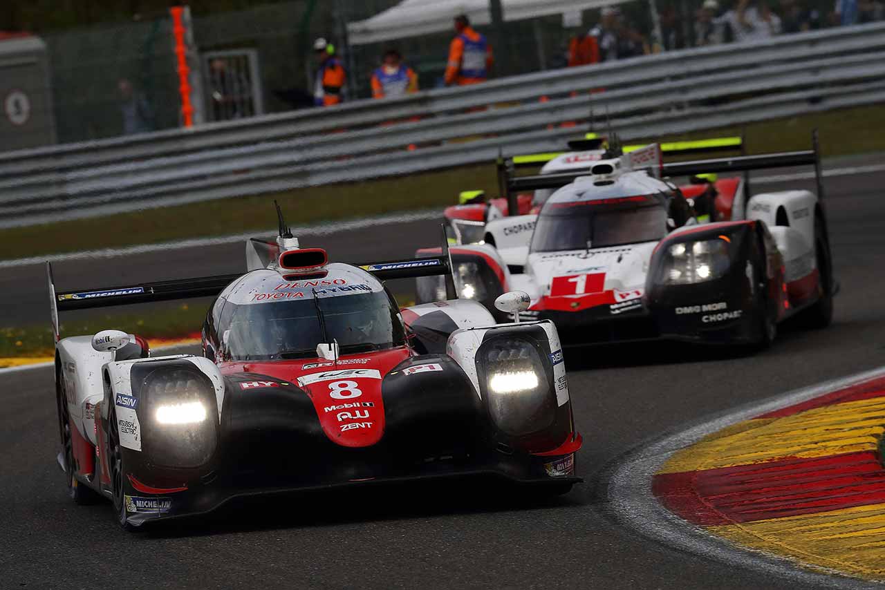 2017WEC第2戦スパ 8号車トヨタTS050ハイブリッド
