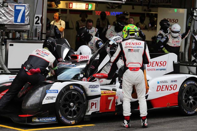 2017WEC第2戦スパ 7号車トヨタTS050ハイブリッド