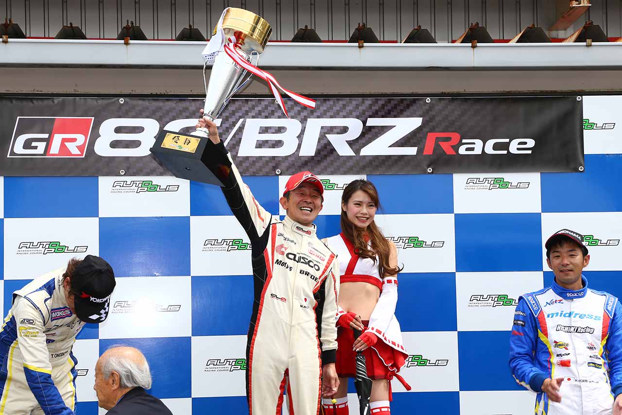 86/BRZ第2戦オートポリス クラブマンシリーズを制した菱井將文（CUSCO BS 86）