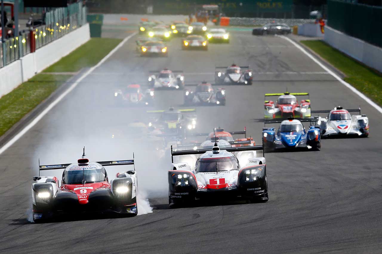 2017WEC第2戦スパ 1号車ポルシェ919ハイブリッド