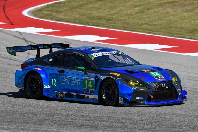 IMSA第4戦COTA 14号車レクサスRC G GT3
