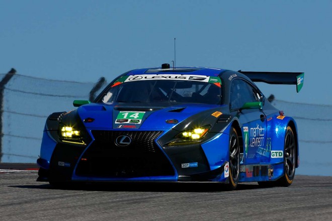 IMSA第4戦COTA 14号車レクサスRC G GT3