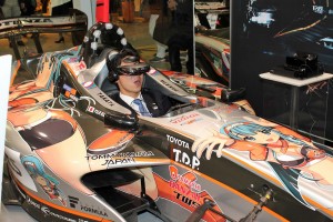 期間中に商品を購入するとドライバー体験ができる