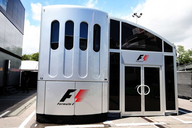 F1のモーターホーム
