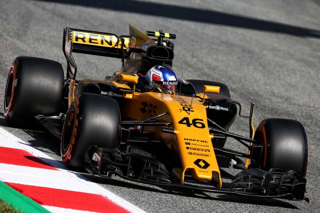 F1スペインGPフリー走行でのシロトキン