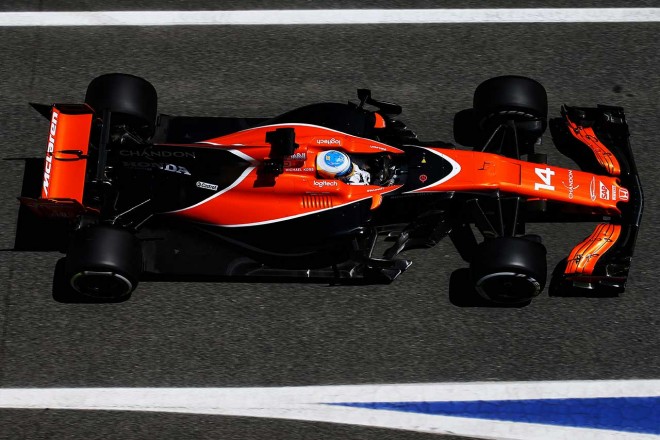 FP2では21周走行できたアロンソ