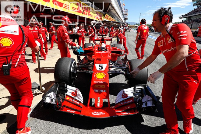 熱田カメラマン F1スペインGP 金曜日