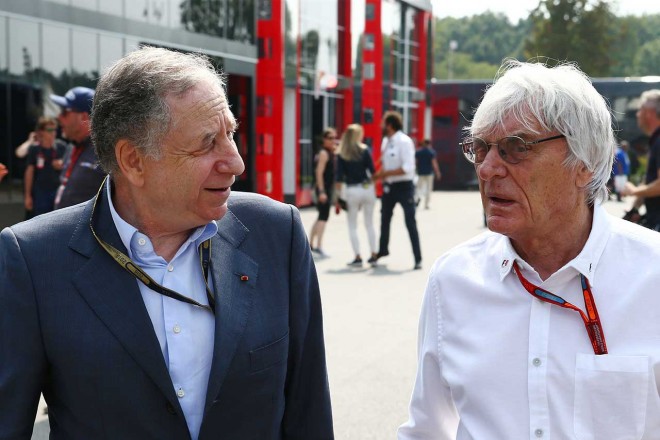 トッドと前F1オーナーのエクレストン