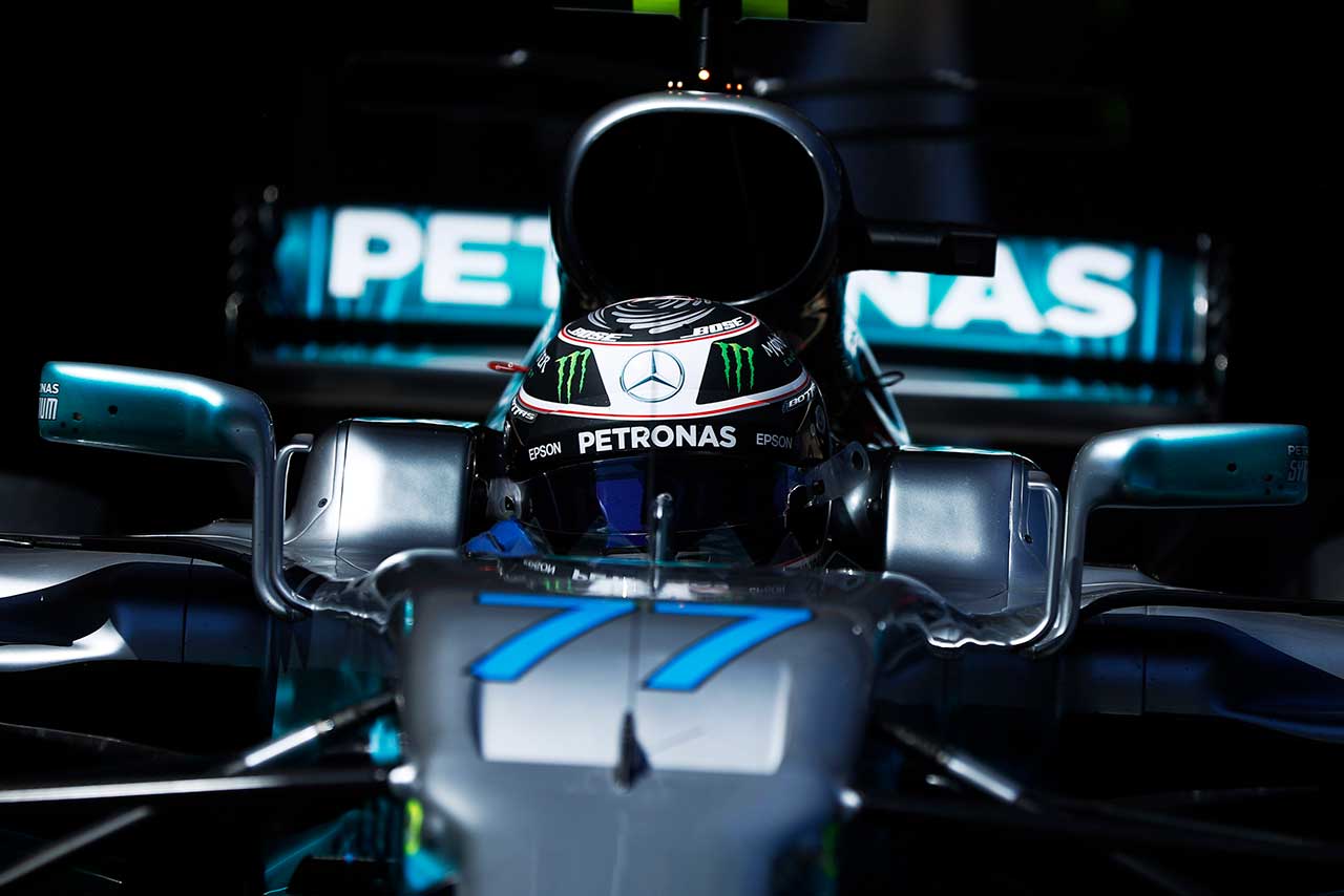 3番手を獲得したボッタス